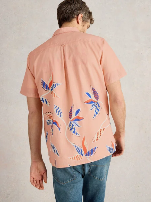 Chemise imprimée Finsbury Leaves - Pink Pr - XXL Image 4