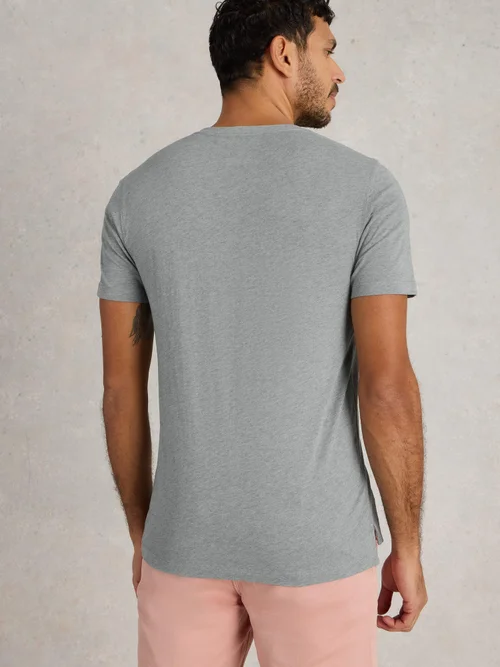 T-shirt graphique Abersoch Fish - Denim Pr - XS Image 4