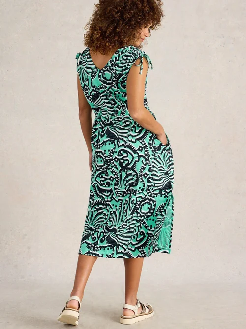 Robe De Plage Freya Channel - Blue Mlt - XL Image 4