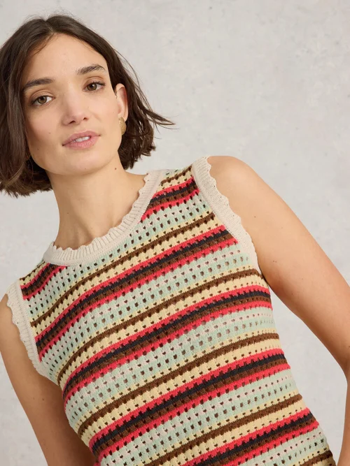 DÉBARDEUR SUNNY STRIPE - Nat Mlt - XL Image 3