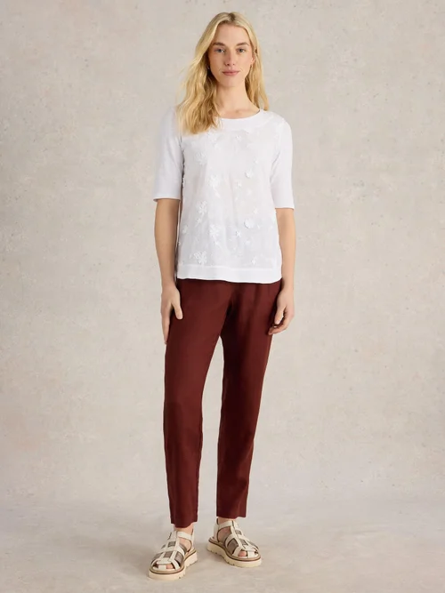 Top brodé Weaver - Bril White - 52 Image 2