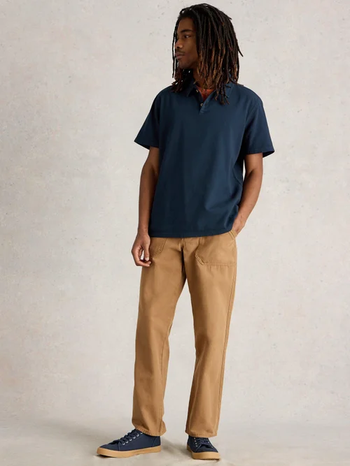 Polo tissé Anderby - Dark Navy - XXXL Image 2