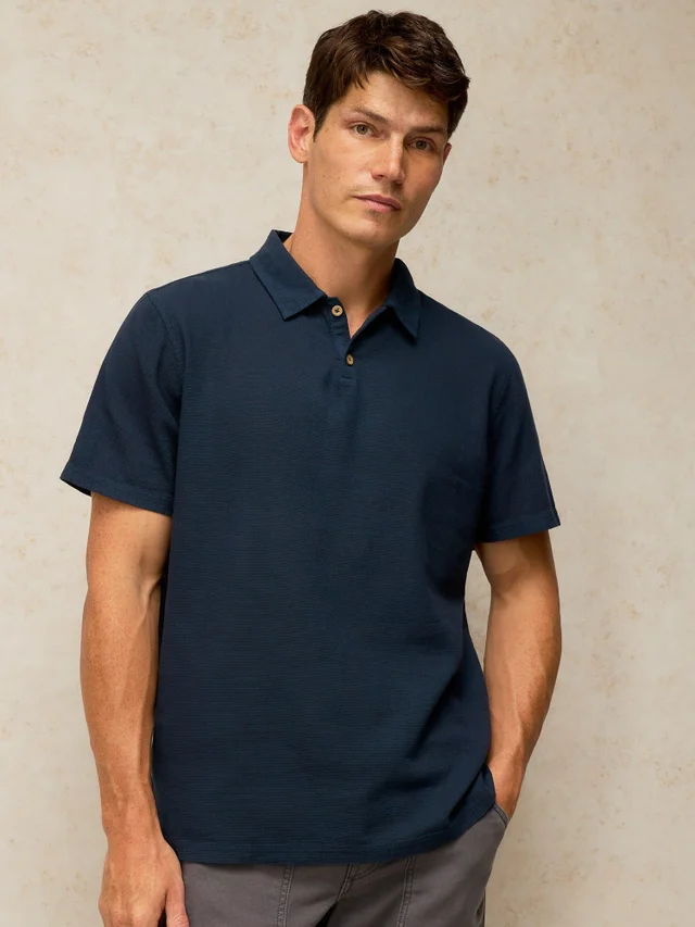 Polo tissé Anderby