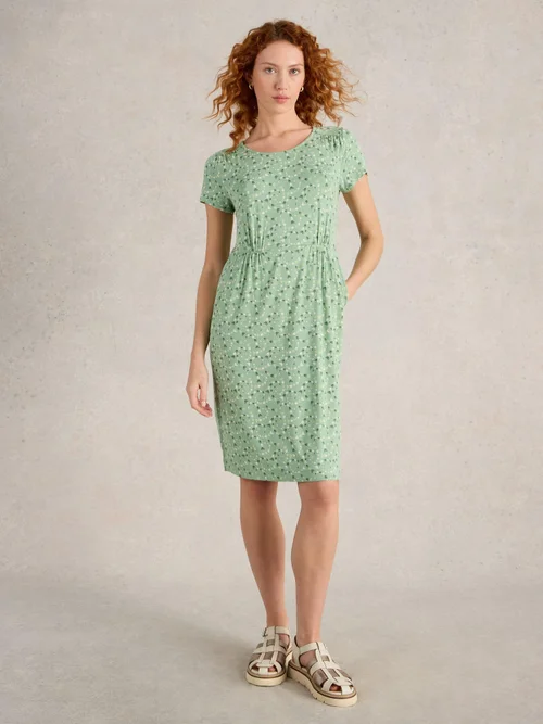 Robe en jersey Tallie - Mid Green - 46/R Image 2