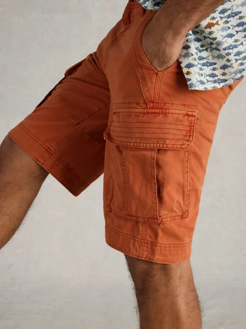 Short cargo Halsall biologique - Mid Orange - 40/R Image 1