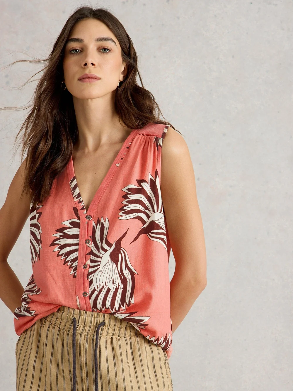 Top Delilah - Coral Pr - 36 Image 1