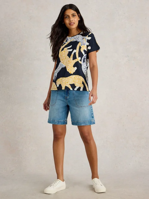 T-Shirt Abbie - Navy Pr - 46 Image 2