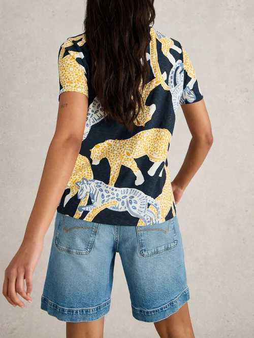 T-Shirt Abbie - Navy Pr - 46 Image 4