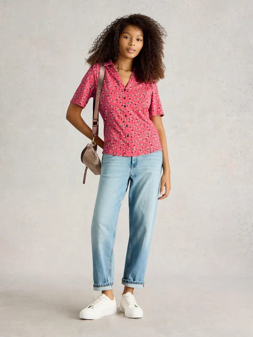 Chemise En Jersey À Manches Courtes Annie - Coral Pr - 52 Image 2