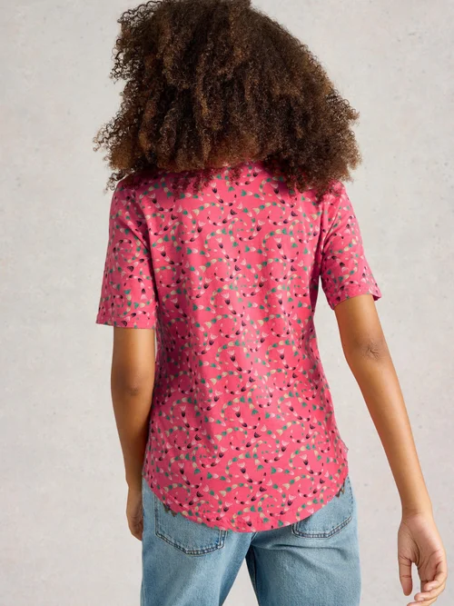 Chemise En Jersey À Manches Courtes Annie - Coral Pr - 52 Image 4