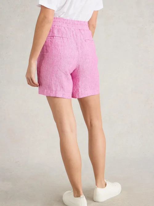 Short Belle en lin - Pink Mlt - 52 Image 4