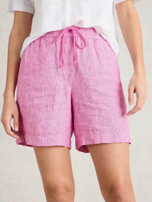 Short Belle en lin - Pink Mlt - 52 Image 3