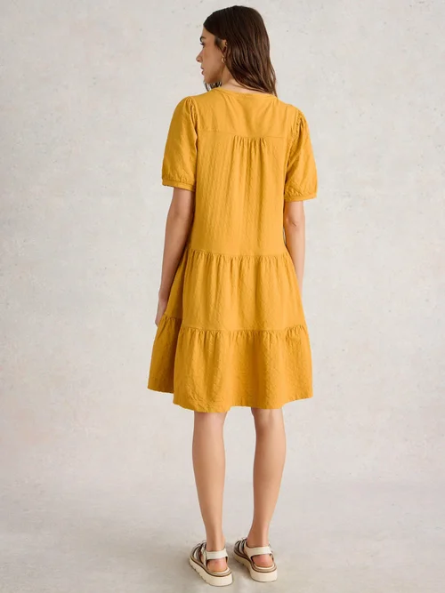 Robe Clara en jersey - Dk Yellow - 52/R Image 4