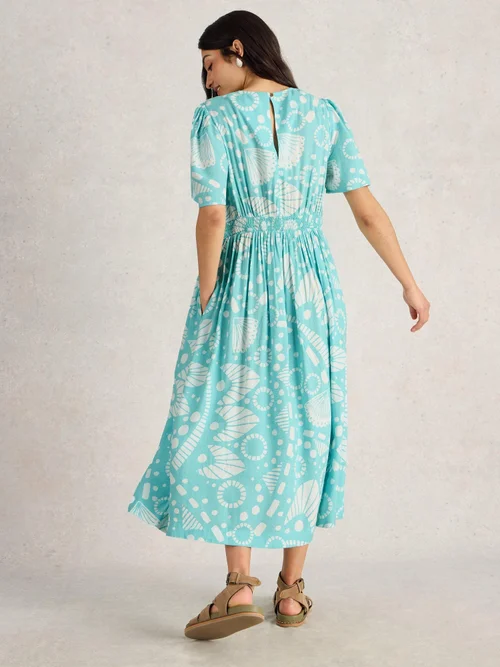 Robe midi Lucy - Blue Pr - 52/R Image 4