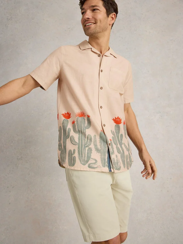 Chemise imprimée cactus Hayle