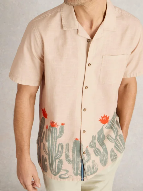 Chemise imprimée cactus Hayle - Nat Pr - S Image 3