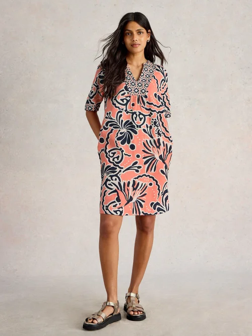 Robe en lin Ash - Coral Pr - 36/R Image 2