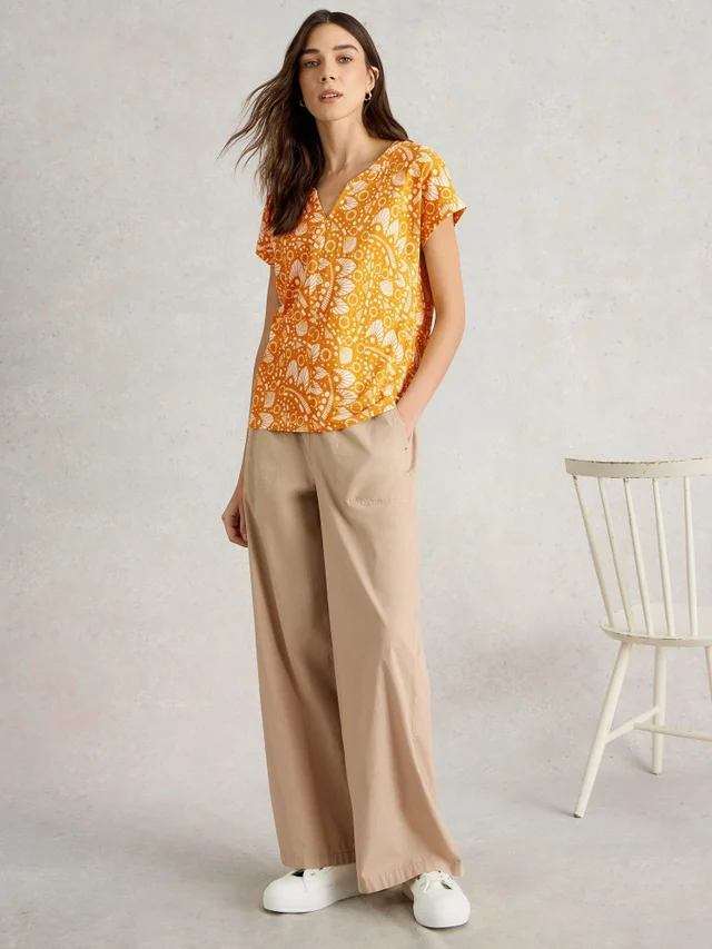 T-Shirt À Encolure En V Nelly