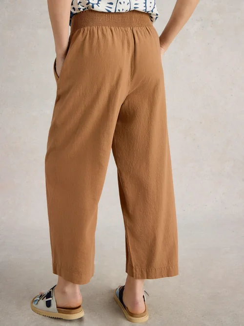 Culotte Shelly aus Leinenmischung - Mid Tan - 52/S Image 4