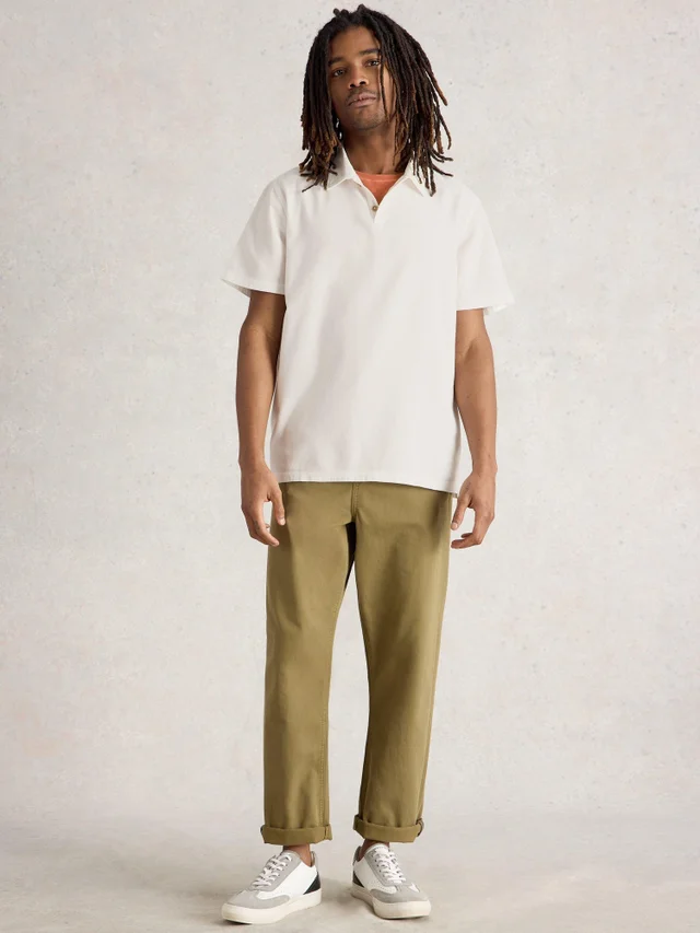 Polo tissé Anderby