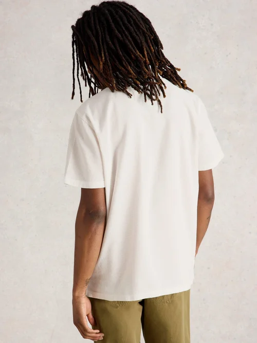 Polo tissé Anderby - Nat White - XXXL Image 4