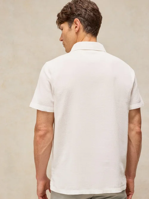 Polo tissé Anderby - Nat White - XXL Image 4
