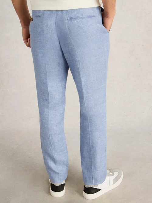 Pantalon en lin - Mid Blue - 38/R Image 4