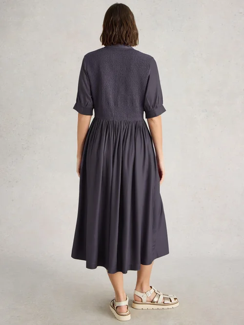 Robe Valeria froncée - Mid Purple - 46/R Image 4