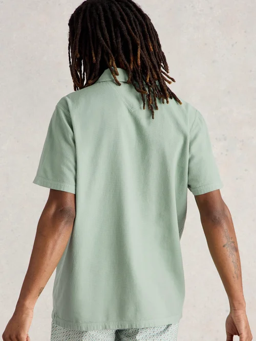 Polo tissé Anderby - Lgt Green - XXXL Image 4