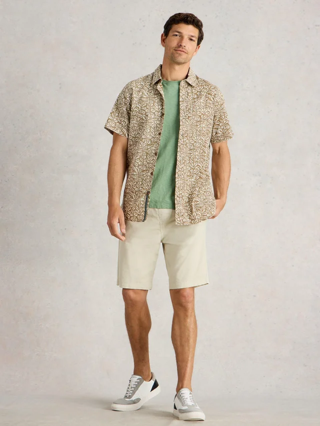 Chemise imprimée Finsbury Leaf