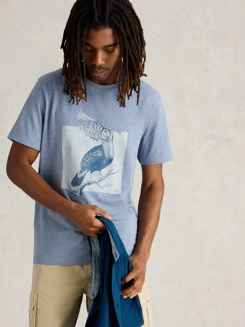 T-shirt graphique Abersoch Toucan - Blue Pr - XXL Image 1