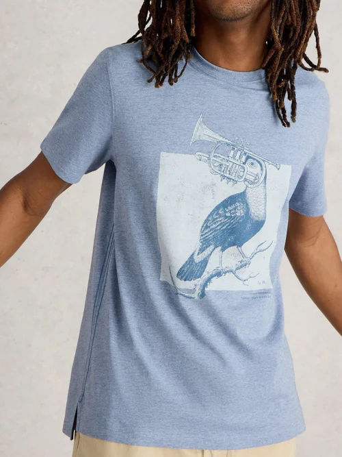 T-shirt graphique Abersoch Toucan - Blue Pr - XXL Image 3