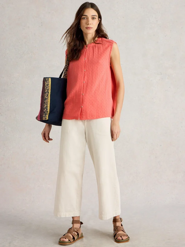 Gilet Yasmin en double tissu