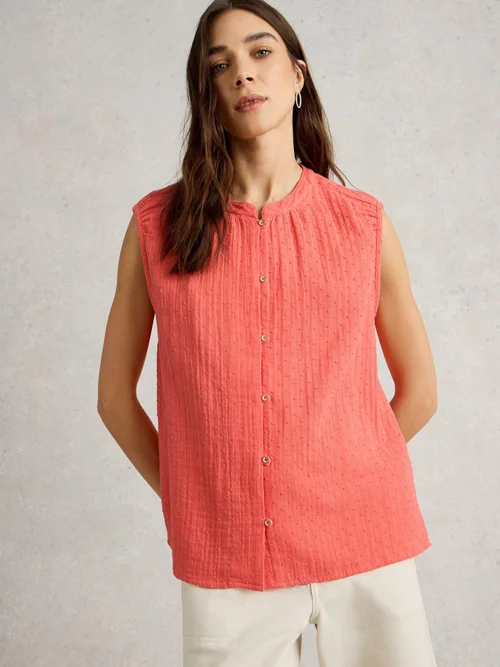 Gilet Yasmin en double tissu - Brt Pink - 50 Image 3