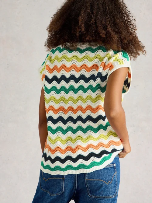 T-SHIRT CALYPSO - White Mlt - S Image 4