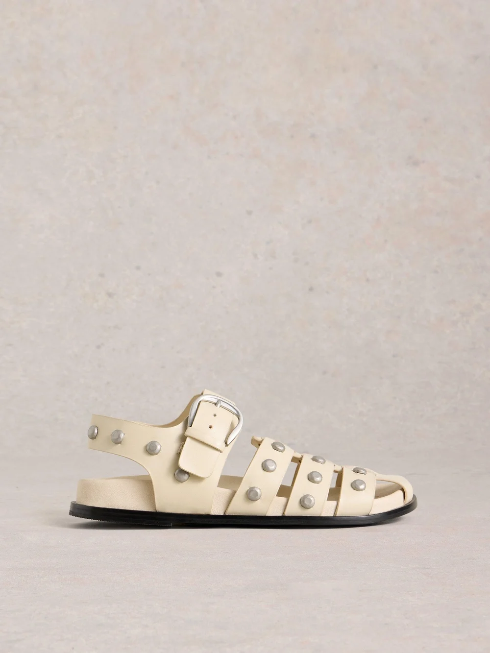 Helena cloutée style pêcheur - Pale Ivory - 41 Image 1