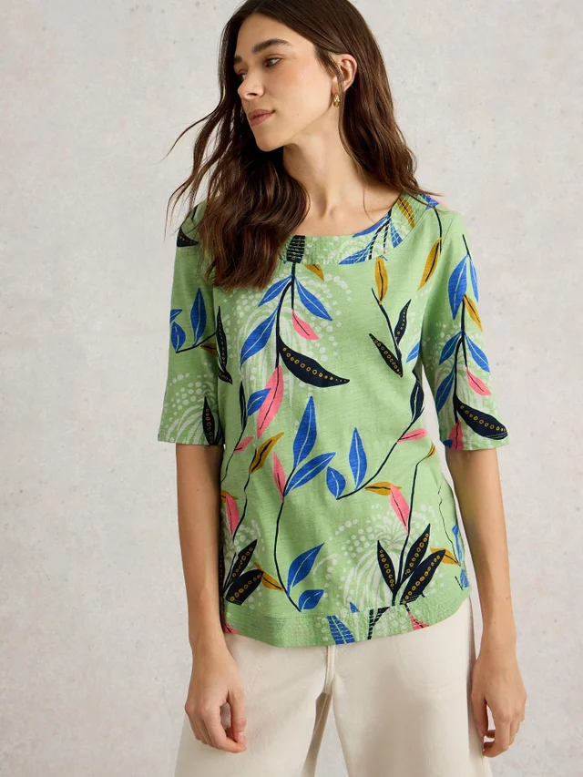 T-SHIRT EN JERSEY WEAVER