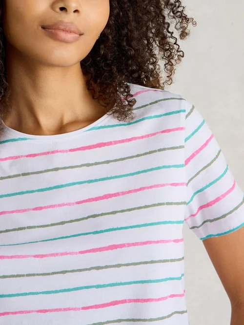 T-Shirt Abbie - White Mlt - 50/R Image 3