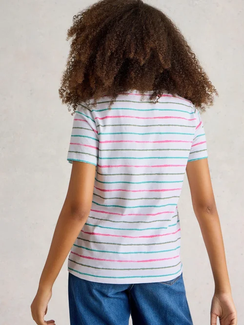 T-Shirt Abbie - White Mlt - 50/R Image 4