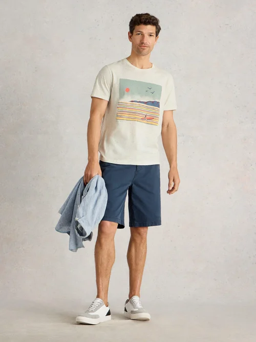 T-shirt graphique Abersoch Surfer - Nat Pr - XXXL Image 2