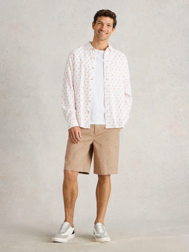 Short chino Flamingo