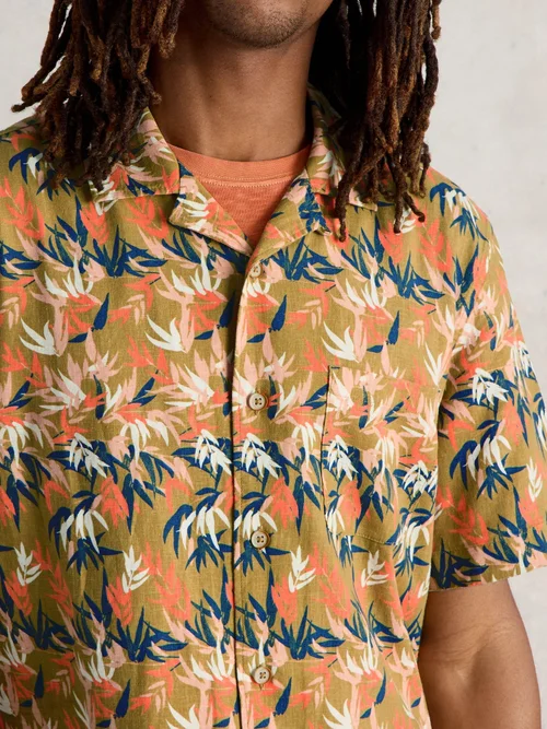 Chemise imprimée florale Hayle - Green Pr - XL Image 3