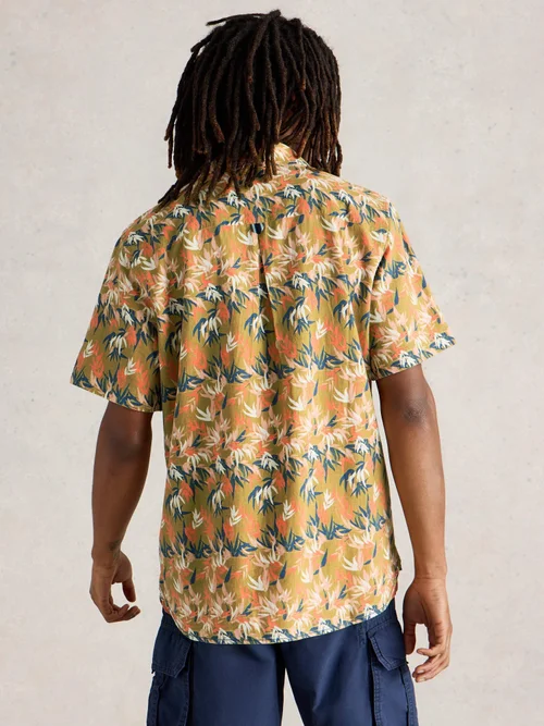 Chemise imprimée florale Hayle - Green Pr - XL Image 4