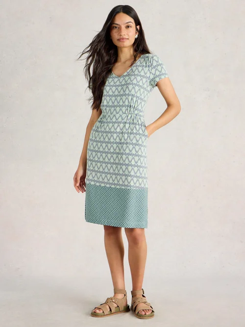 Robe En Jersey Tallie - Lgt Green - 52/R Image 2