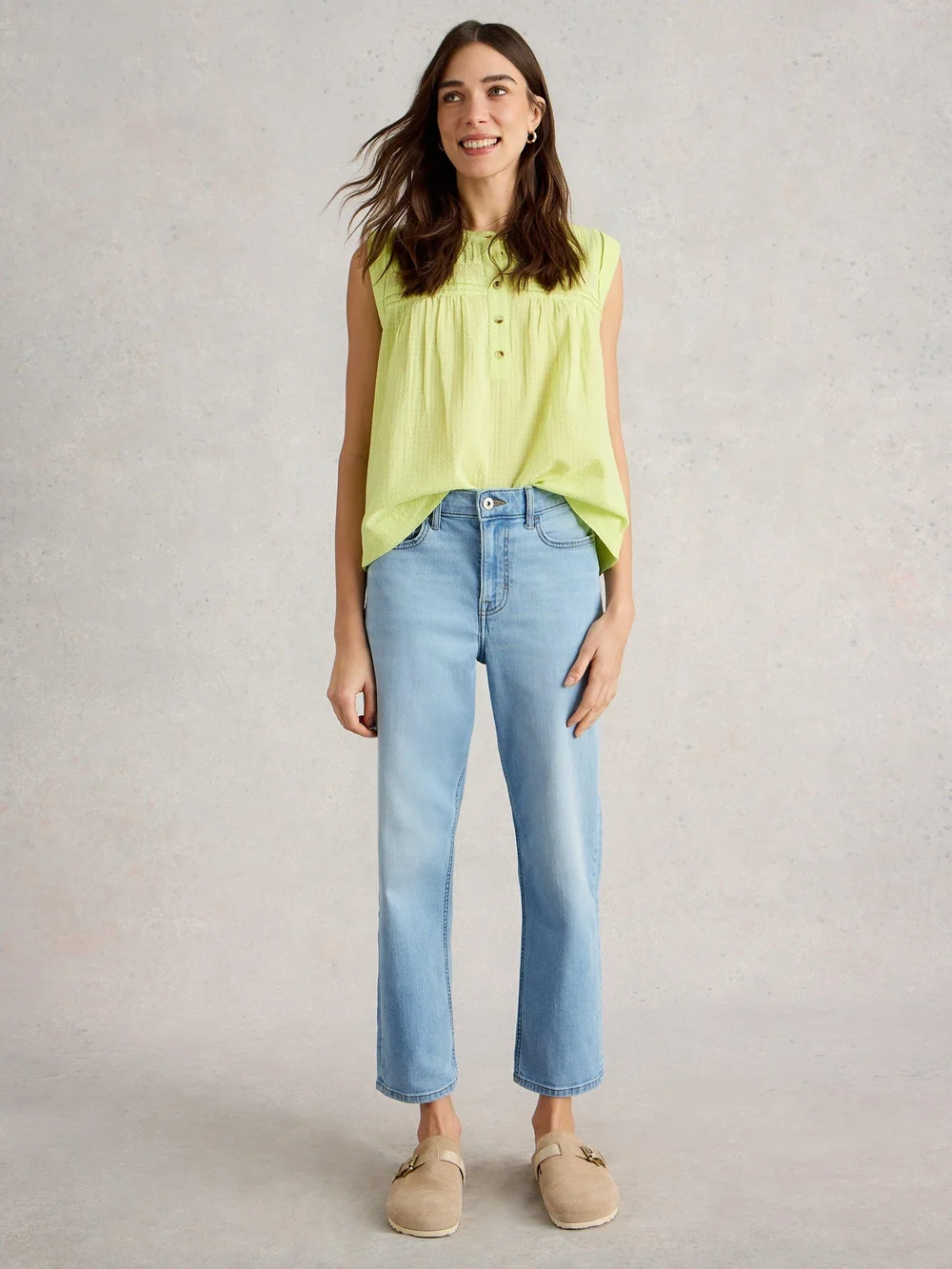 Jean Droit Court Blake - Lgt Denim - 52/R Image 1