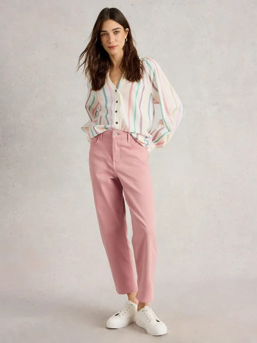 Jean Droit Court Blake - Mid Pink - 52/R Image 2