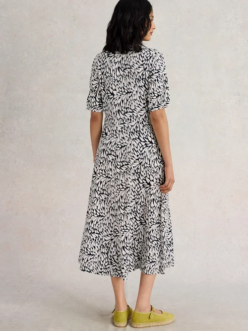 Robe En Jersey Megan - Ivory Mlt - 52/R Image 4