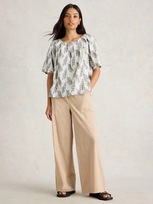 Top en jacquard Spruce - White Mlt - 52 Image 2