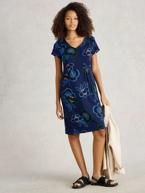 Robe En Jersey Tallie - Blue Pr - 52/R Image 2