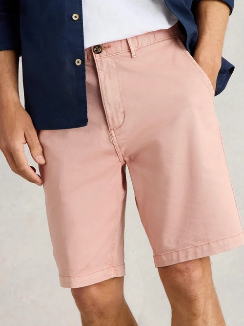 Chino-Shorts aus Bio-Baumwolle - Lgt Pink - 38/R Image 1